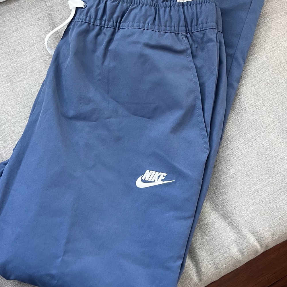 Nike Slate Blue Tapered Track Pants with White Tag